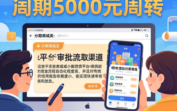 分期商城门槛低,陈列五个急用钱5000快审快贷无需征信平台