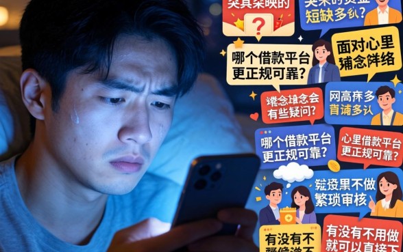 借款平台哪个更正规可靠，倾情分享五个直接下款的app