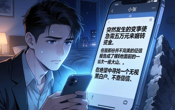 不查征信能借款五万的平台，归集5个百分百下款无视黑白户网贷app