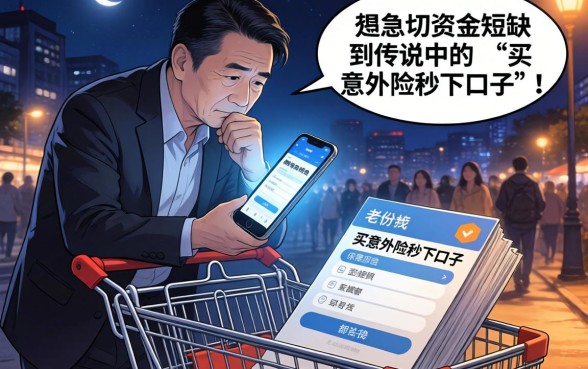 买意外保险秒下的口子，汇整5个无视一切包下款的贷款