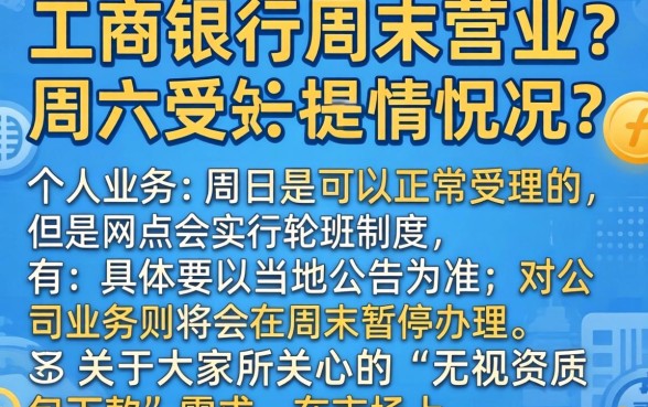 工商银行周六周日正常上班吗，归集5个无视一切包下款的贷款