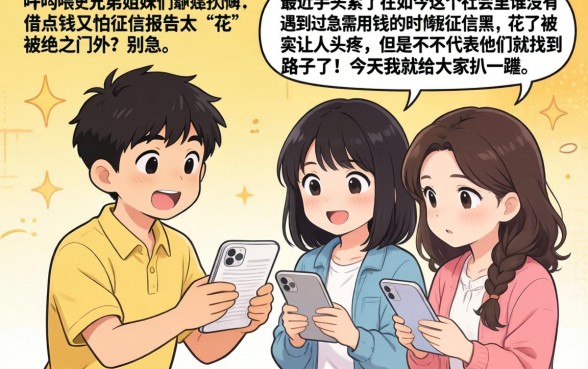 征信黑花了社保怎么借款，甄选5个大学生可以使用的平台