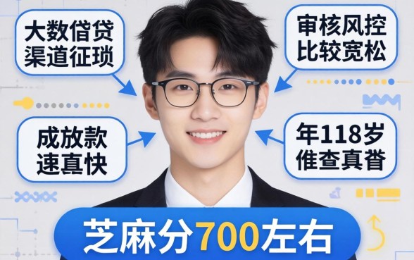 18岁能申请的正规贷款平台，鼎力推荐五个秒下700芝麻分贷款口子