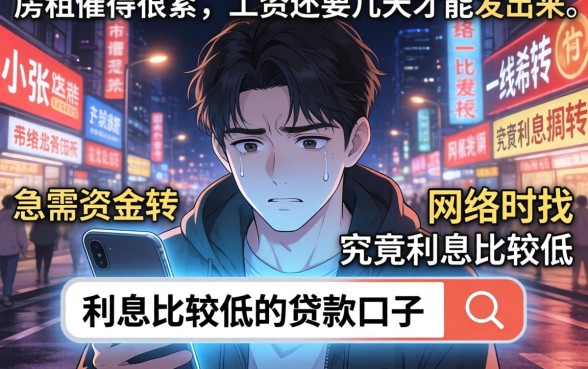 利息比较低的贷款口子，诚意推荐五个无视黑白百分百下款的借款口子