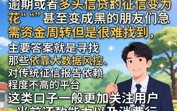 如何把自己征信搞黑花了呢，概括五个无视网黑征信黑3万贷款