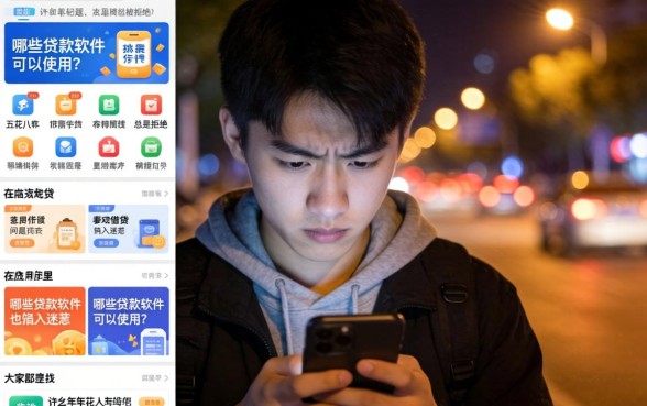 什么贷款软件可以用，归集五个20岁可以借钱平台不查征信的app