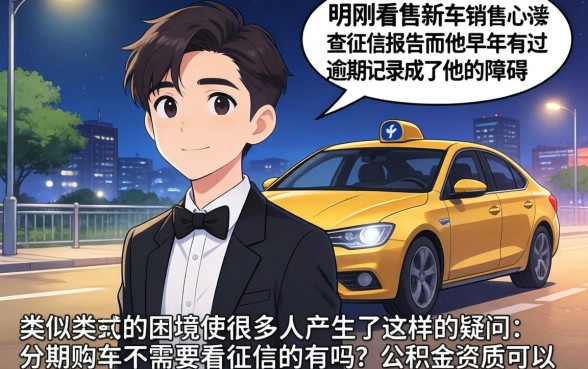 分期购车不看征信的有吗，概括5个公积金快速贷款口子