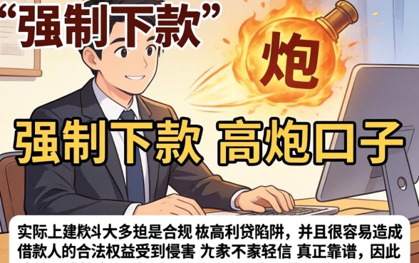 2026强制下款的高炮口子，甄选5个网贷平台门槛低一点的软件