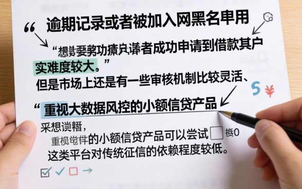 逾期网黑征信黑能下款的口子，枚举五个摆脱欠款束缚贷款新平台