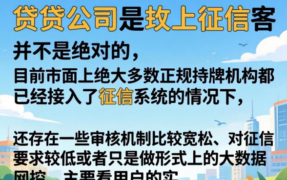 小贷公司不上征信平台吗,揭秘5个最新秒批小额贷款软件