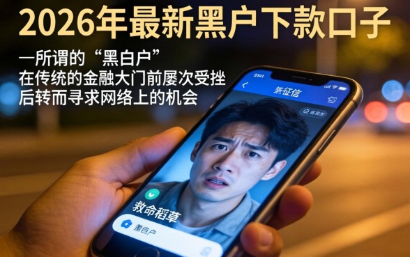 无视黑白户的网贷口子，汇整五个无视黑花能下款一万元口子