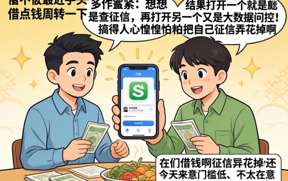 2026秒下1500的口子,罗列五个不查征信好下款的网贷app