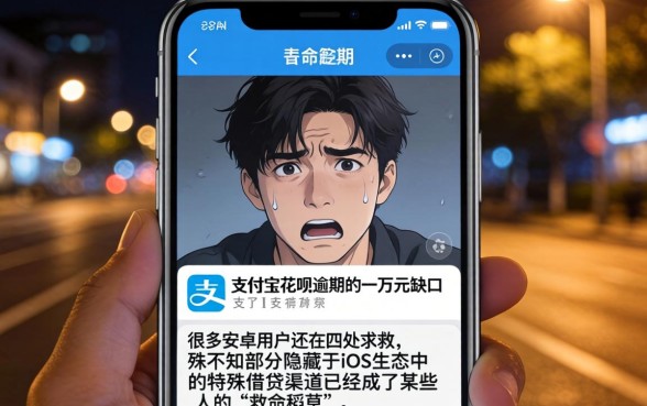 只有苹果能下的口子软件,概括5个支付宝花呗逾期万元快速贷款平台