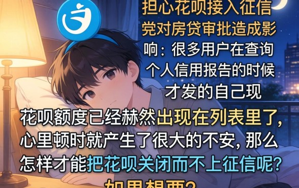 怎么样关闭花呗不上征信，热忱推荐五个低门槛不查征信的软件