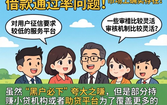 哪个借钱app好通过率高，梳理5个黑户下款平台