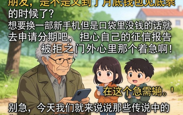 手机分期用什么不查征信，概览5个无视一切包下款5000秒下款的软件