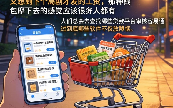 什么贷款平台审核容易过,诚意推荐5个值得信赖的借贷软件