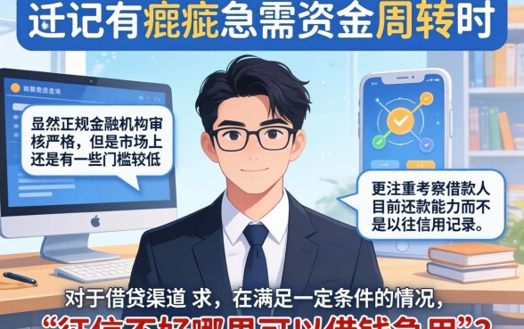 征信不好哪里可以借钱 急用,归纳5个逾期必下款的口子