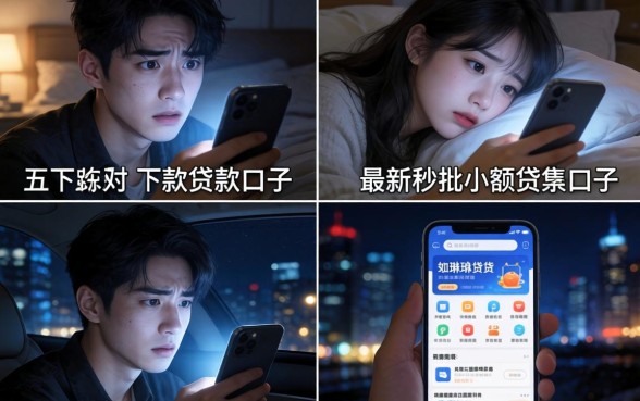 盘点四个好下款的贷款口子，陈列5个最新秒批小额贷款口子