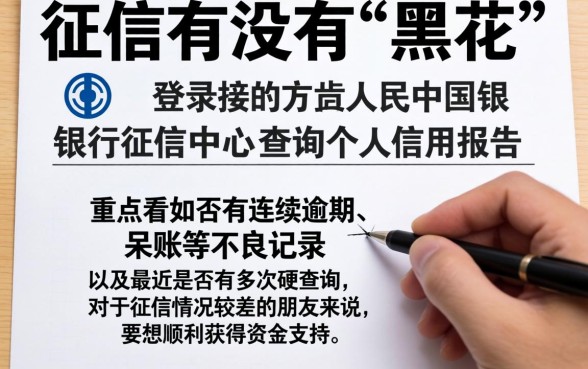 怎么看征信黑花了没，详细阐述五个网贷平台门槛低一点的口子