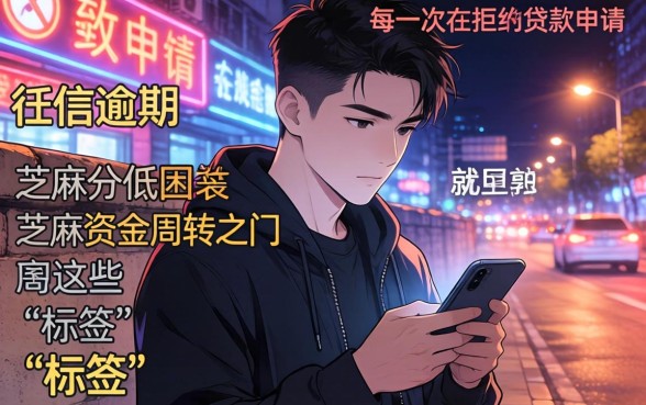 征信不好 芝麻分底 贷款，详细阐述5个网贷口子风控不严的口子