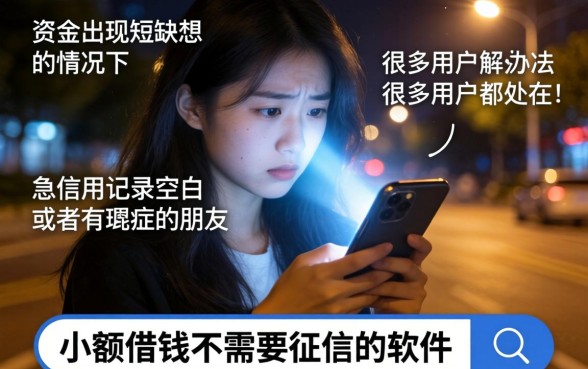小额借钱不需要征信的软件,热忱推荐五个值得信赖的借钱app