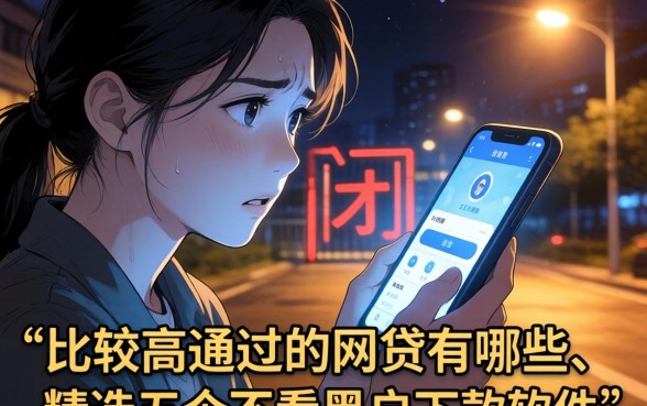 比较高通过的网贷有哪些，精选5个不看黑户下款的软件