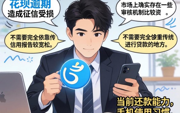 花呗逾期能下款的口子，概括5个不看征信的借钱app