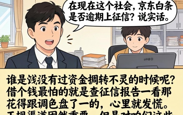 京东白条不逾期上征信吗，归纳5个黑户成功获取大额贷款的口子