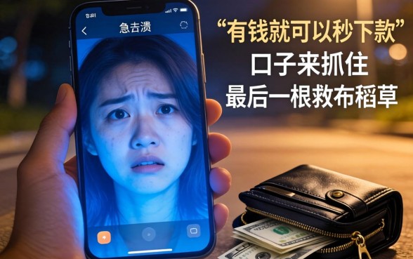 是人就能秒下款的口子，罗列5个急用钱5000快审快贷无需征信软件