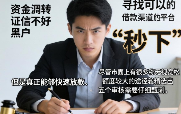 利息高秒下的口子，热忱推荐5个黑户烂户秒下一万