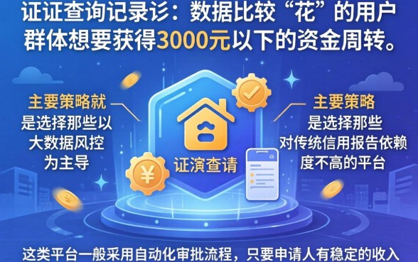 征信花了秒下3000的口子，汇总5个新号易贷速审秒下款app