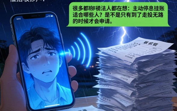 主动停息挂账适合什么人，枚举五个12月能贷款的软件