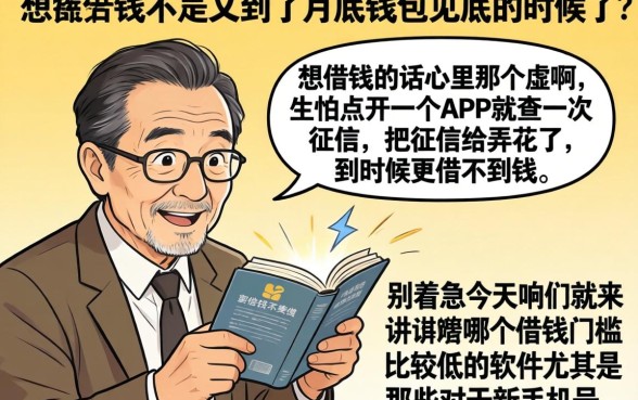 哪一个借钱门槛特别低的软件，罗列5个新手机号容易下款的平台