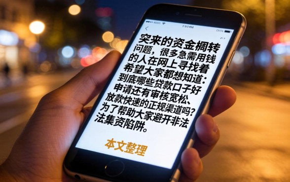 什么贷款的口子好下款，详细阐述5个借款快的网贷软件