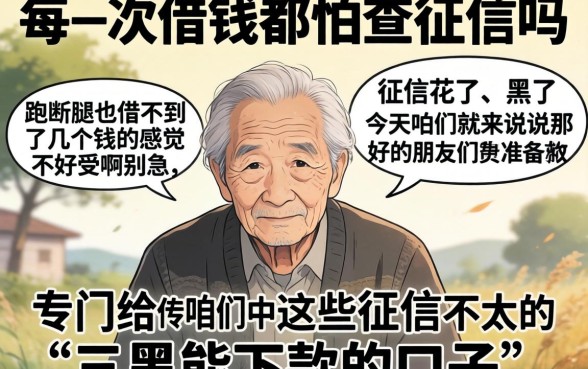 三黑能下款的口子，理出五个正规不看征信的小额贷款口子