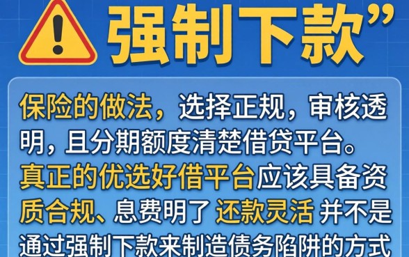 好借优选强制下款，深入剖析5个分期有额度的网贷app