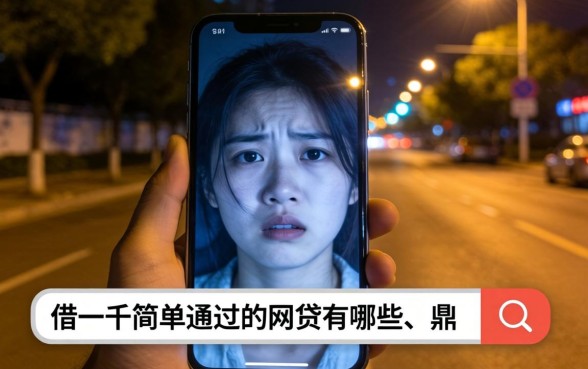 借一千简单通过的网贷有哪些,鼎力推荐五个无论黑白户秒下款的贷款平台