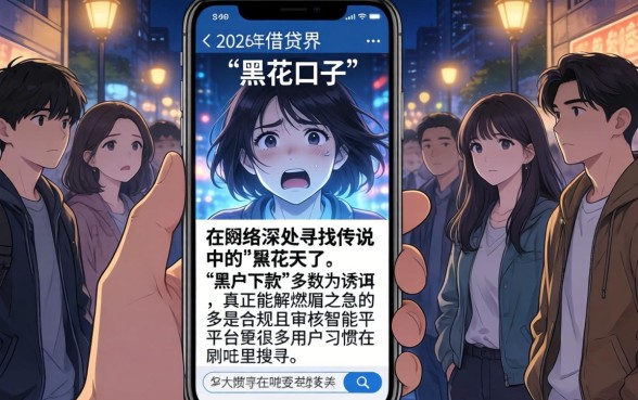 2026黑花口子借款贴吧,归集五个值得信赖的借贷app