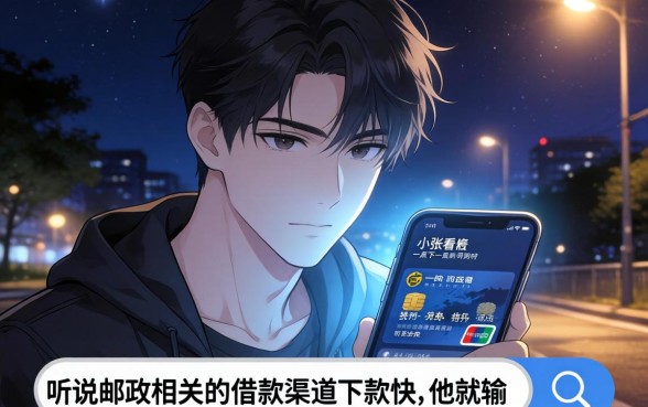 哪些口子能进行邮政借款,筛选五个正规不看征信的小额贷款口子