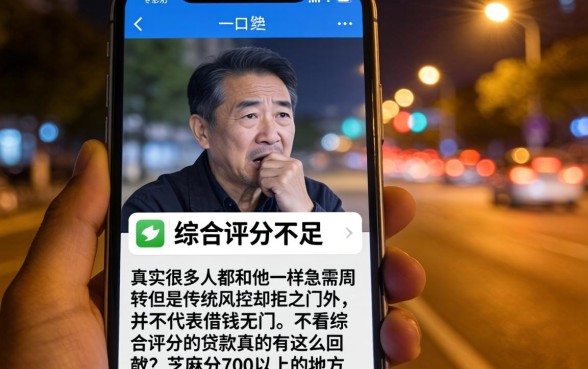 不看综合评分的贷款，汇整五个秒下700芝麻分贷款平台