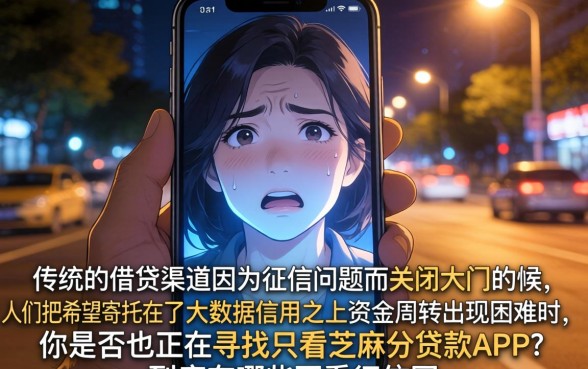 只看芝麻分贷款app，深入剖析5个不看征信网贷平台放款快的口子