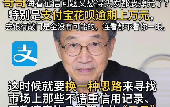 什么口子下款不要还款，枚举5个支付宝花呗逾期万元快速贷款口子