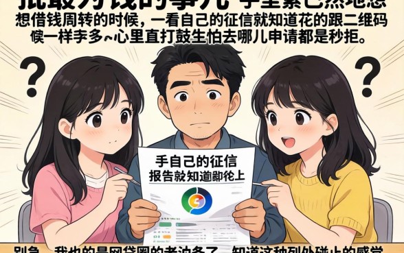 借钱容易下钱的口子，揭秘5个征信花居然都下款了的平台