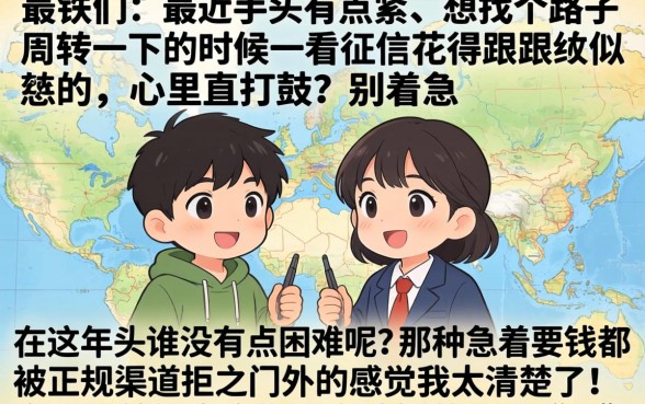 微信私人借钱的微信号，梳理5个无视征信大数据当前逾期下款的口子