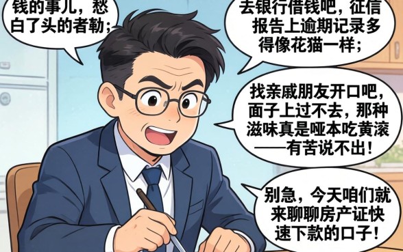 房产证快速下款的口子,详尽说明5个黑户借款必下口子