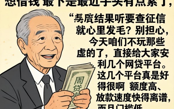 秒下款的714口子，条列五个手机上可以借钱的平台