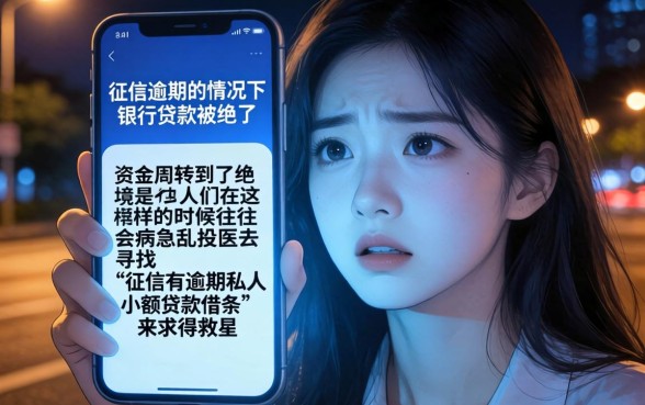 征信有逾期私人小额贷款借条，汇整5个比较好的小额贷款口子