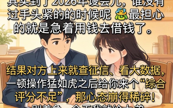 2026什么口子下款高，整理5个无视一切是人就下款的口子