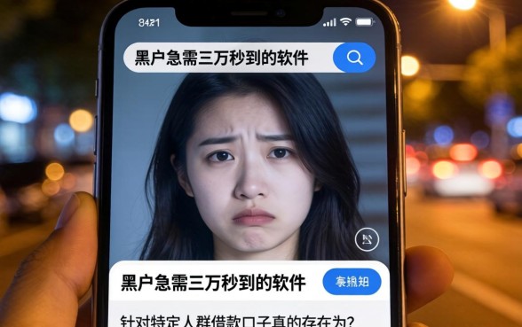 女性抓紧女性借款口子,枚举五个黑户急需三万秒到的的软件